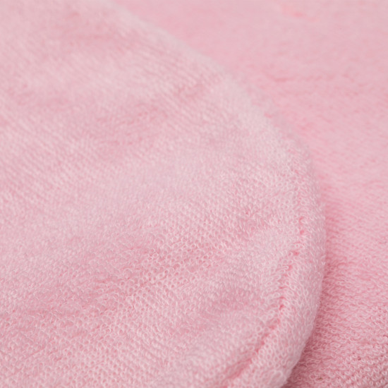 Gants de toilette en tissu éponge ROSE (1 paire)