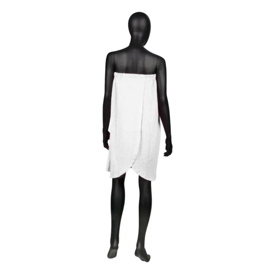 Luxurious Terry Cosmetic Cape WHITE  – Soft, Durable & Comfortable