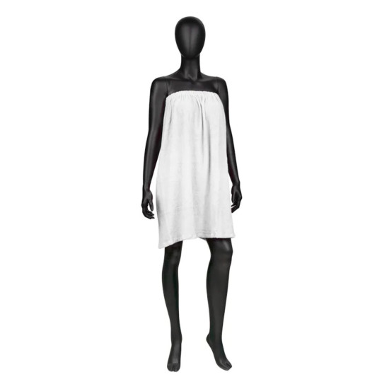 Luxurious Terry Cosmetic Cape WHITE  – Soft, Durable & Comfortable