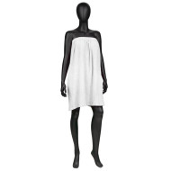 Omslagdoek badstof met Velcro Sluiting WHITE  - Zacht, Duurzaam & Comfortabel