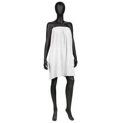 Omslagdoek badstof met Velcro Sluiting WHITE  - Zacht, Duurzaam & Comfortabel