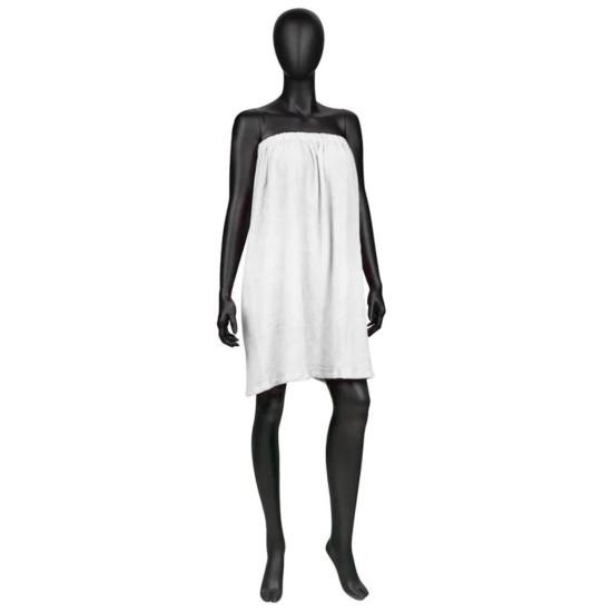 Luxurious Terry Cosmetic Cape WHITE  – Soft, Durable & Comfortable