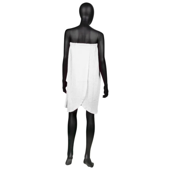 Luxurious Terry Cosmetic Cape WHITE  – Soft, Durable & Comfortable