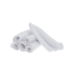 Pads Wit 15cm (6 stuks) Pads Wit 15cm (6 stuks)