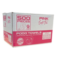 Podo Handdoek Plasty ROZE (500 stuks/doos)