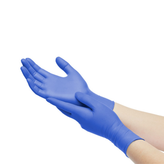 Antimicrobiële Nitril Handschoenen Soft Care Prime M - Violet Blauw (100 stuks)