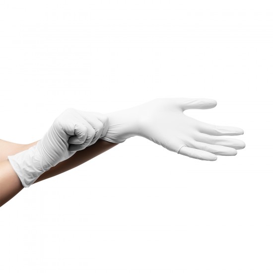 Nitrile Gloves Abena Classic XLARGE White