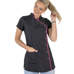 Tunic Elegance Black/Pink Trim - LARGE Tunic Elegance Black/Pink Trim - LARGE