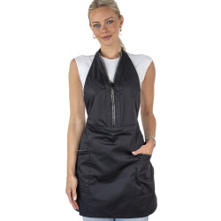 Tunic/Apron Diamond Zipper Black - ONE SIZE  Tunic/Apron Diamond Zipper Black - ONE SIZE