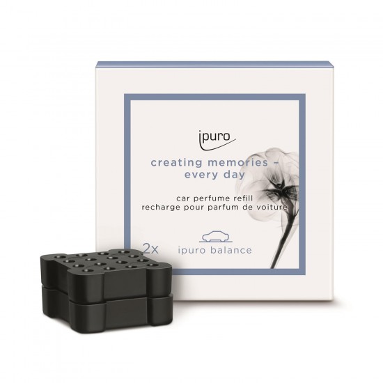 Classic Car Perfume BALANCE 2x Refill for Car Clip