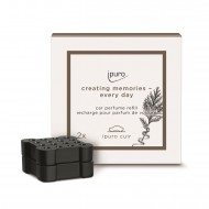 Classic Car Perfume CUIR 2x Refill voor Car Clip