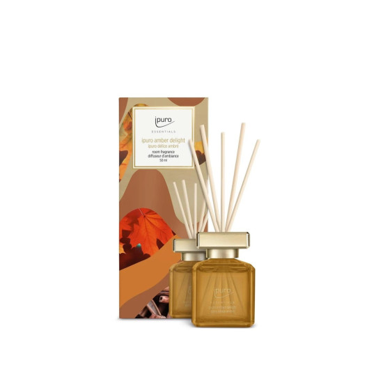 Bâtonnets de Parfum Ambre Délice 50ml
