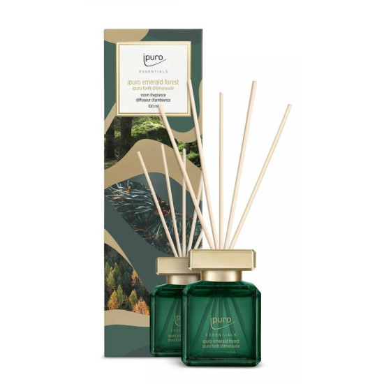 Bâtonnets de Parfum Forêt d'Émeraude 100ml
