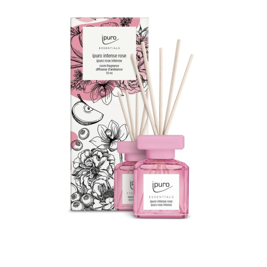 Geurstokjes Intense Rose 50ml