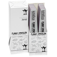 File Kit K-Sponge Funny Penguin 240/240 (10 pcs)