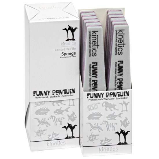 File Kit K-Sponge Funny Penguin 240/240 (10 pcs)