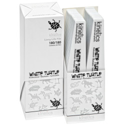 File Kit White Turtle 180/180 (28 pcs)