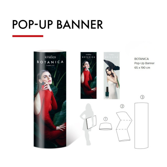 Pop Up Banner BOTANICA 