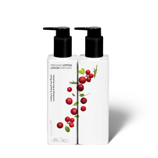 Perfumed Lotion, Cranberry & Peach tree flower 250ml