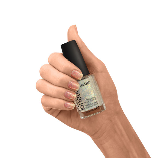 SolarGel™ Nail Polish Silver Fairy Dust #101, 15ml