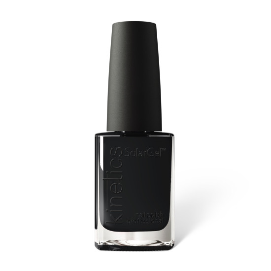 SolarGel™ Nail Polish Jet Black #188, 15ml