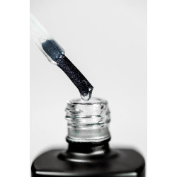 Top Gel Shimmer - Silver Dust, 15ml
