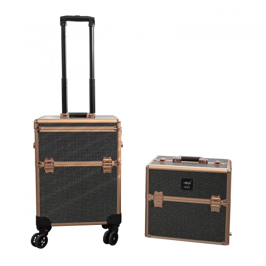 Trolley H76 Diamond Black with Rose Gold Frame