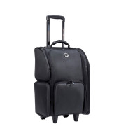 Valise de Pédicure de Luxe sur Roulettes Noire Valise de Pédicure de Luxe sur Roulettes Noire