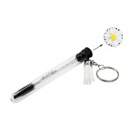 Lash Brush Keychain DAISY WHITE