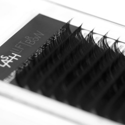Ellipse Flat Double Tip Lashes C 0.15 x 13mm Ellipse Flat Double Tip Lashes C 0.15 x 13mm