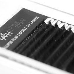 Ellipse Flat Double Tip Lashes C 0.15 x mix Ellipse Flat Double Tip Lashes C 0.15 x mix
