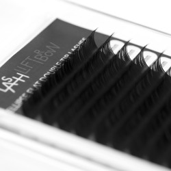 Ellipse Flat Double Tip Lashes D 0.15 x 13mm Ellipse Flat Double Tip Lashes D 0.15 x 13mm