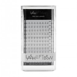 Pre Fan 5D Lashes D 0.07 x 8mm Pre Fan 5D Lashes D 0.07 x 8mm