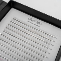 Pre Fan 8D Lashes D 0.07 x 9mm (500 fans/box) Pre Fan 8D Lashes D 0.07 x 9mm (500 fans/box)