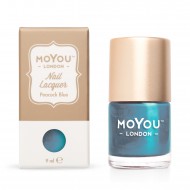 Stamping Polish PEACOCK BLUE 9ml