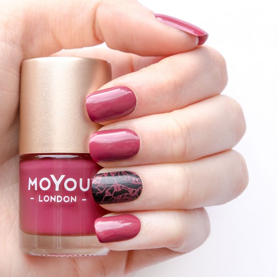 Vernis à ongles de tamponnage MOROCCAN MAUVE 9ml