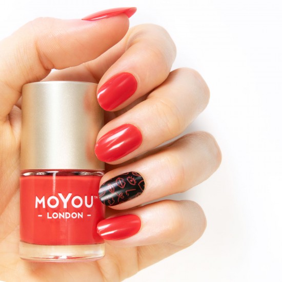 Stamping Polish RED LORRY 9ml