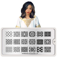 Plaque de tamponnage Arabesque 07 *DIS*