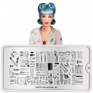 plaque de tamponnage Artist 20