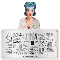 stamping plate Artist 20 stamping plate Artist 20