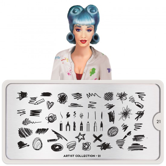 Plaque de tamponnage Artist 21