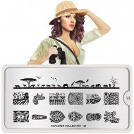 Plaque de tamponnage Explorer 23