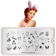 Stamping Plate Festive 09 