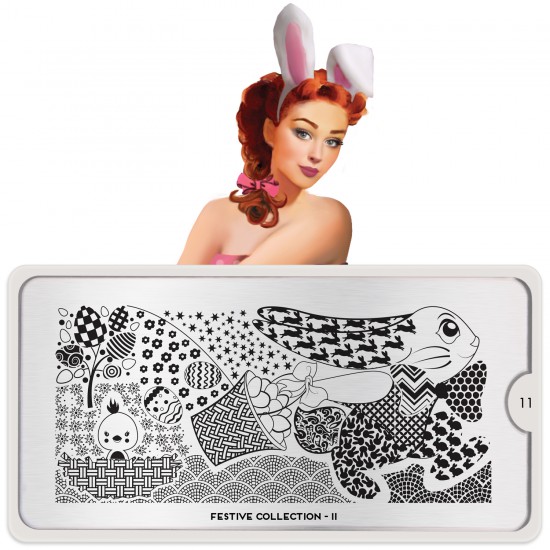 Stamping Plate Festive 11 *