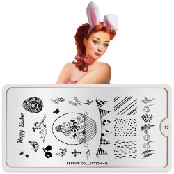 Stampingplate Festive 12 Stampingplate Festive 12