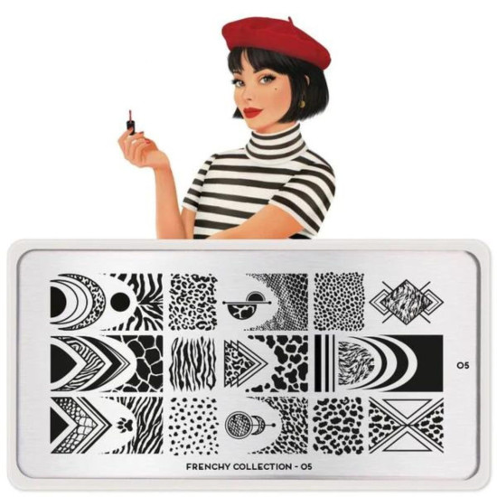 Stamping Plate New Frenchy 05 | LAUNCH 03.05.2024