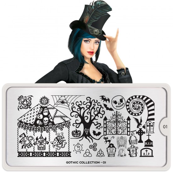 Stamping Plate Gothic 01