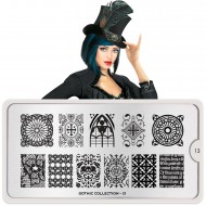 plaque de tamponnage Gothic 13