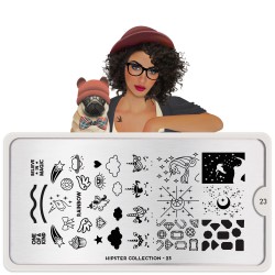 Stamping Plate Hipster 23 Stamping Plate Hipster 23