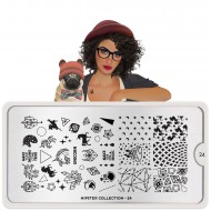 Stamping Plate Hipster 24